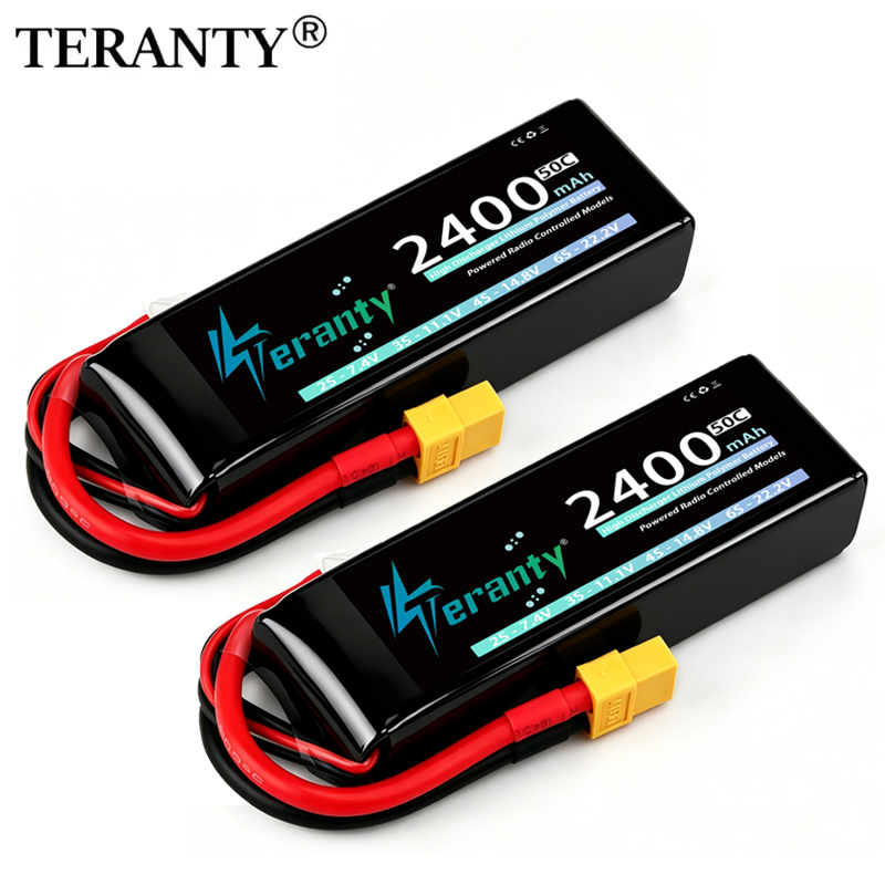 Drone Battery Lipo - TERANTY 3S 2200/2400/2600mAh Lipo Batterij 11.1V