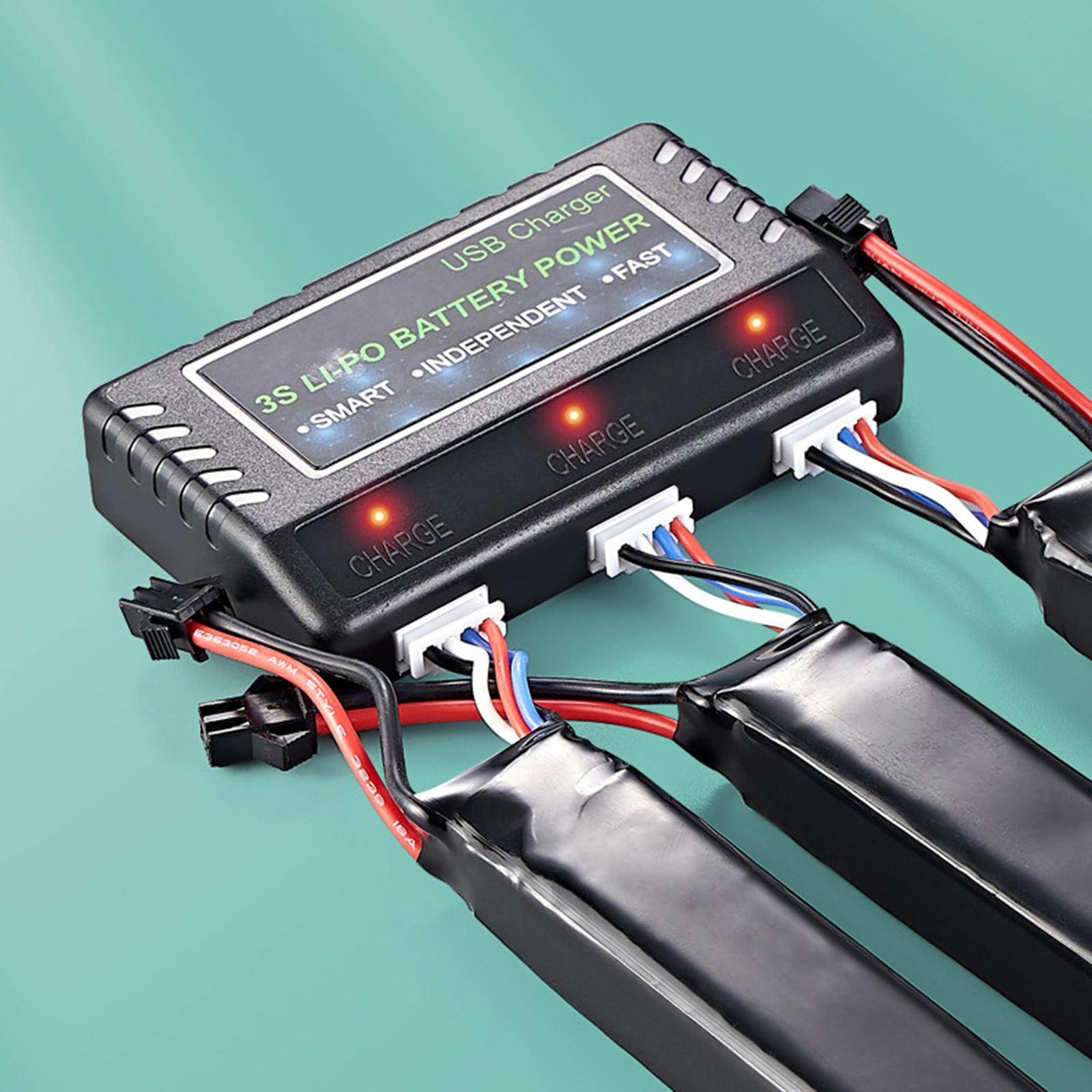 Drievoudige oplaadkoffer voor  - Drone Battery 3S recensie en prijs